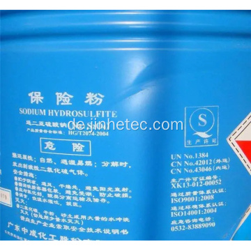 Natriumthiosulfat -Natriumhydrosulfitpulver